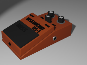 Distorion DS-1 3D Model