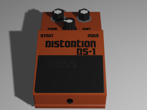 Distorion DS-1 3D Model
