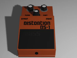 Distorion DS-1 3D Model