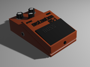 Distorion DS-1 3D Model