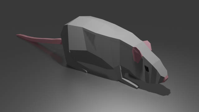 Rat 3D मॉडल .c4d .max .obj .3ds .fbx .stl .blend 