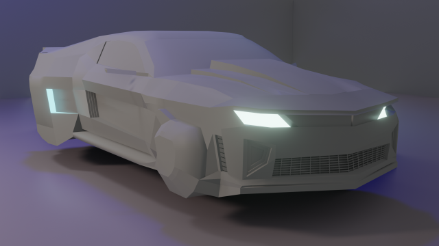 Camaro My design 3D-Modell .c4d .max .obj .3ds .fbx .stl .blend 