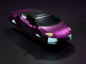 Lamborghini benim tasarımım 3D Model