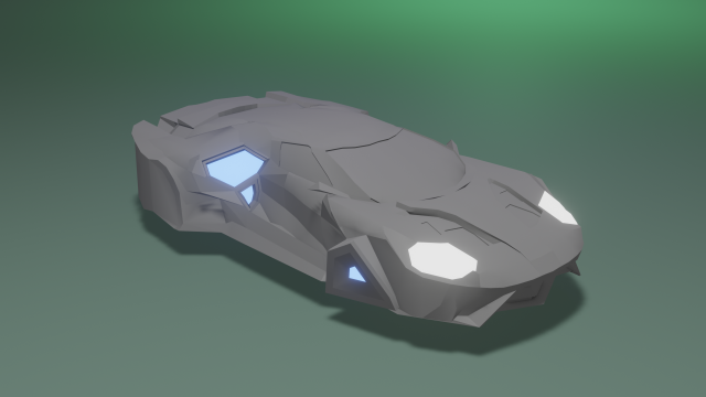Gt cyberpunk 3D Model .c4d .max .obj .3ds .fbx .stl .blend 