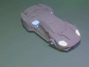 Gt cyberpunk 3D Model