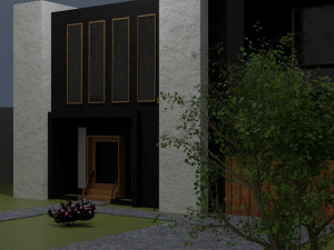 Town home 3D-Modell