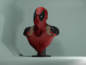 Busto de Deadpool Modelo de impresión 3D