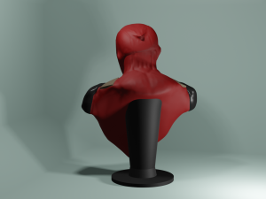 Deadpool Bust Model do druku 3D
