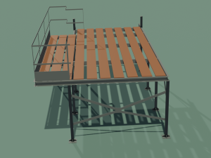 Scaffolding 3D मॉडल