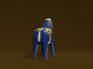 Dalecarlia Horse 3D 모델