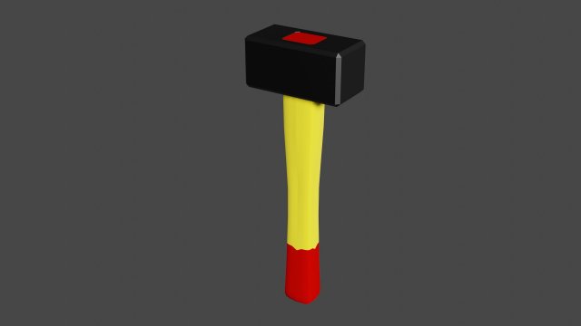 Hammer 3Dモデル .c4d .max .obj .3ds .fbx .stl .blend 