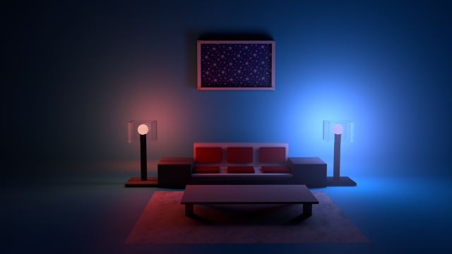 Room 3D-Modell .c4d .max .obj .3ds .fbx .stl .blend 