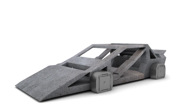 Rampa makinesi 3D Model .c4d .max .obj .3ds .fbx .stl .blend 