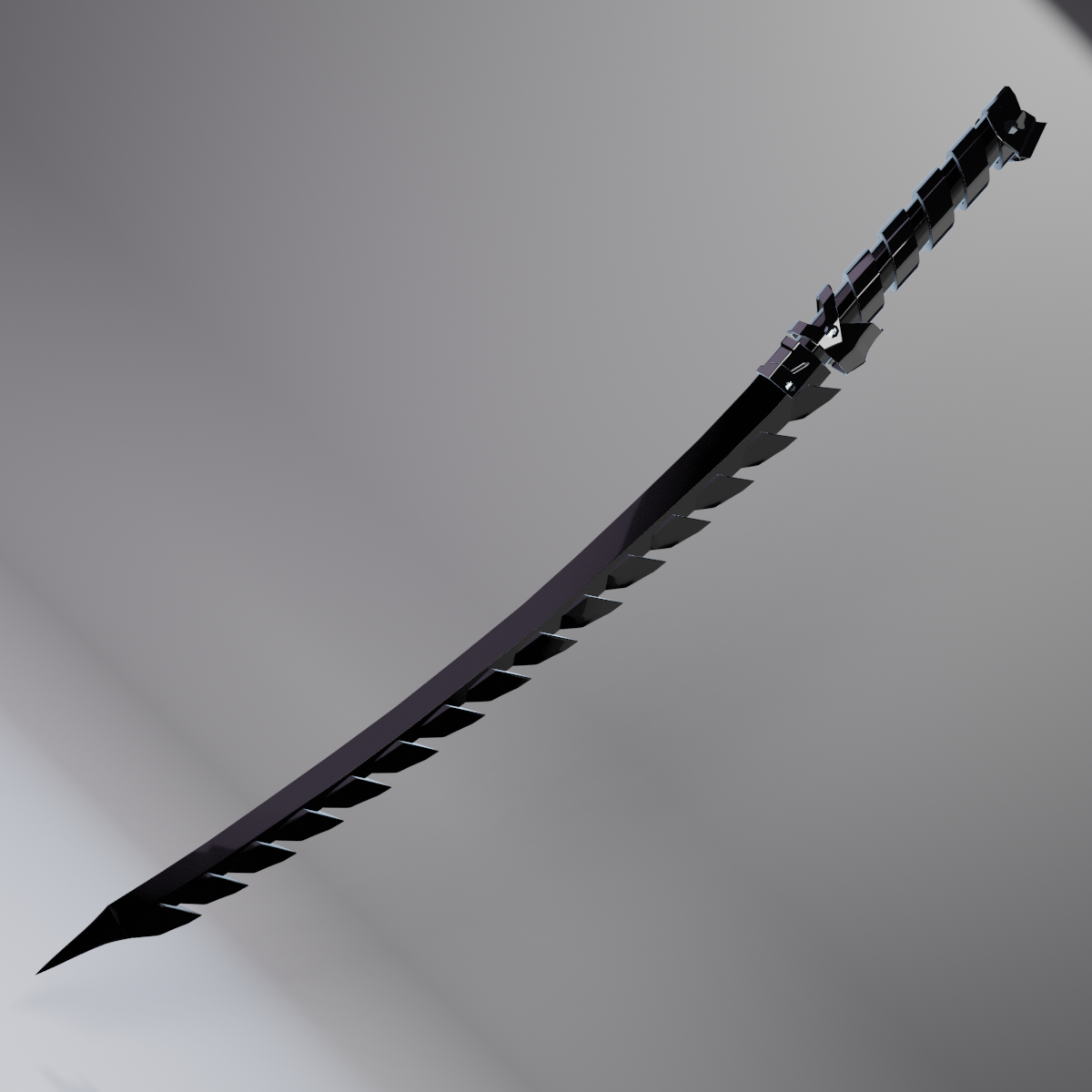 3D model muramasa demon sword VR / AR / low-poly