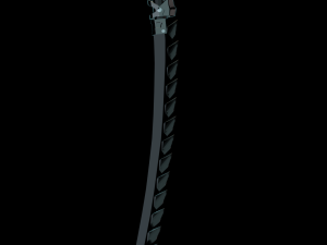 Katana with fangs 3D Model