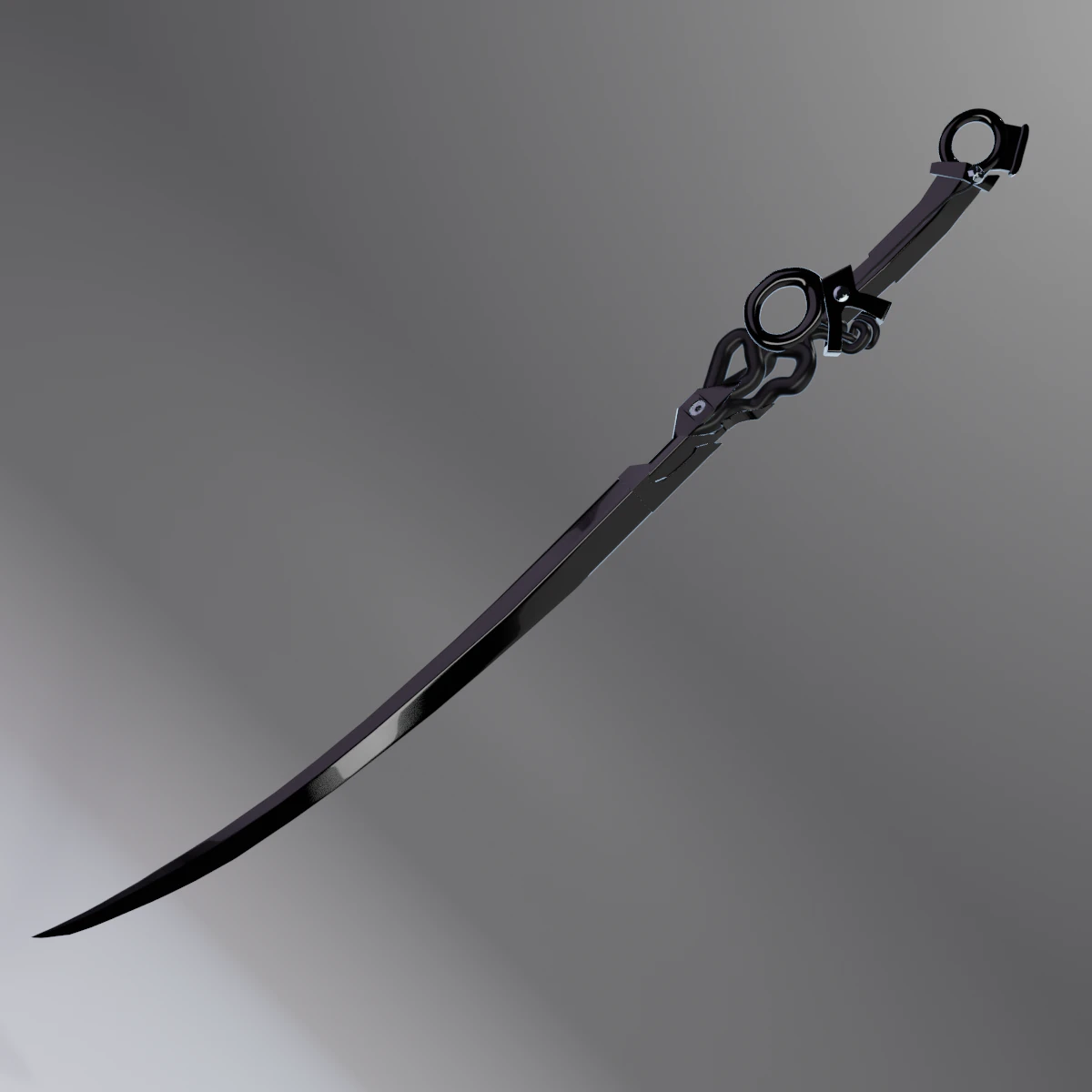 Sword of the future 3D Model .c4d .max .obj .3ds .fbx .stl .blend