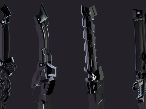 Sword of the future 3D Model