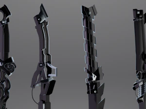 Sword of the future 3D Model