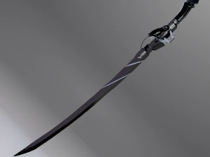 Arma katana del futuro Modelo 3D