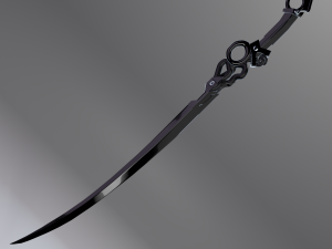 Collection Katanas of the future 3D मॉडल