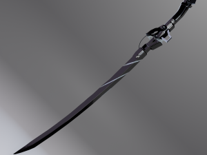 Collection Katanas of the future 3D मॉडल