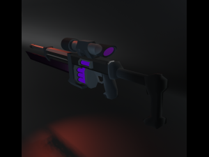 Sniper 3D 모델