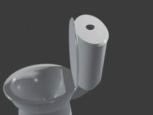 Toilet 3Dモデル