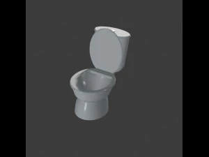 Toilet 3D Model
