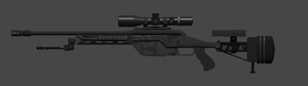 SSG-08 3D Model .c4d .max .obj .3ds .fbx .stl .blend