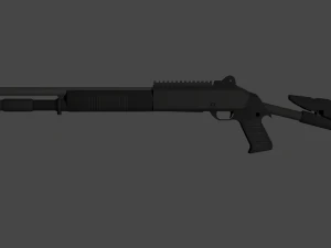 Shotgun 3D Model