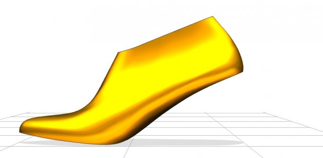 Shoe Last High 3D Print Model .c4d .max .obj .3ds .fbx .stl .blend 