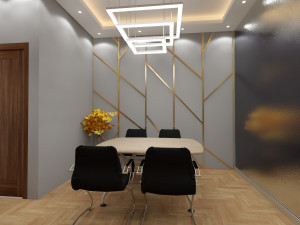 Office interior 3D 모델