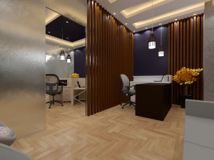 Office interior 3D Model