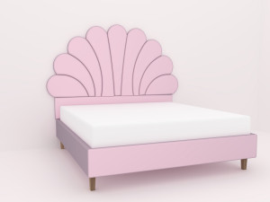 Luxuries double bed collection 3D-Modell