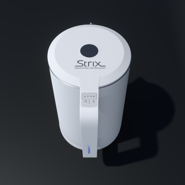 Teapot redmond 3D Model .c4d .max .obj .3ds .fbx .stl .blend 
