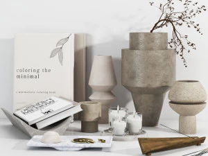 Dekoratif-set-Vol1 3D Model