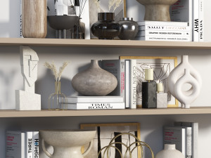 Decorative set Vol 01 3D Модель