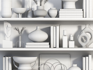 Decorative set Vol 01 3D Модель