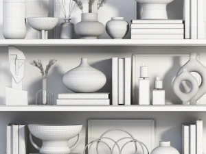 Decorative set Vol 01 3D Model