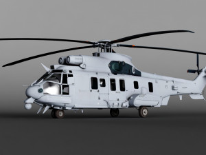 Eurocopter EC 725 3D 模型