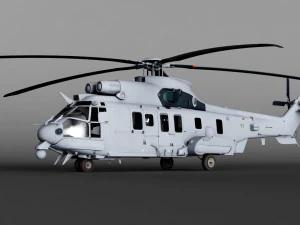 Eurocopter EC 725 3D Model