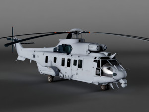 Eurocopter EC 725 3D 模型