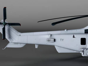 Eurocopter EC 725 3D Model