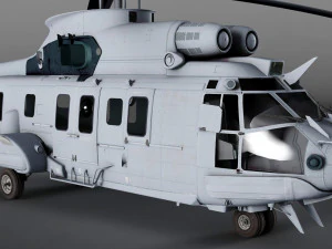 Eurocopter EC 725 3D Model