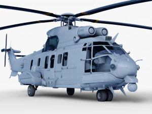 Eurocopter EC 725 Modelo 3D