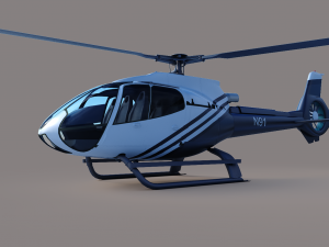 Helicopters H130 3D मॉडल