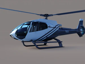 Helicopters H130 3D Model