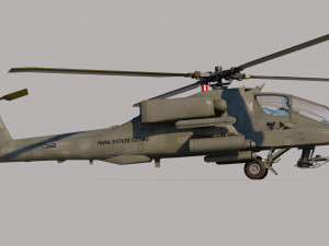 Boeing AH-64 Apache 3Dモデル