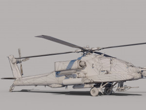 Boeing AH-64 Apache 3Dモデル