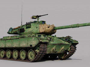 Model Tanks PBR 3D Model